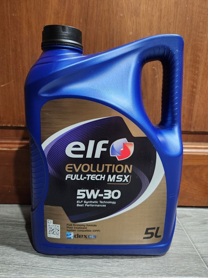 $108 (UP: $145.00) Engine Oil Elf Evolution Full-Tech MSX 5W-30 (5L ...