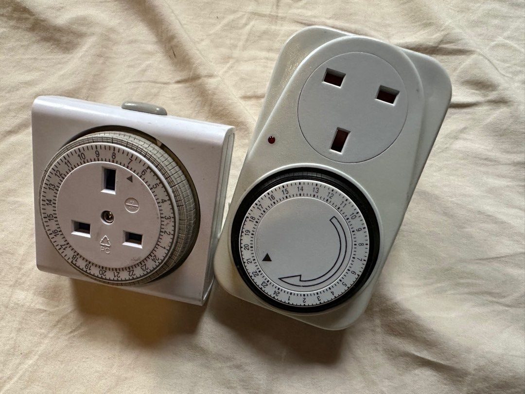 24 HR programable electric timer (Category: Electrical, Adaptors & Sockets) located in Manila. Submitted by konami_bjork (Listing ID 1375232271, Image 2). Description: Mechanical 24 hr timer switch from UK 199 each to take all for only 299!.