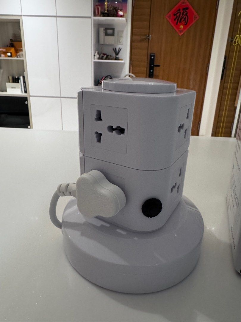 2 layers multi plug (Category: Electrical, Adaptors & Sockets) located in Singapore. Submitted by karengrace1009 (Listing ID 1375206594, Image 1). Description: 8 multi plug .
