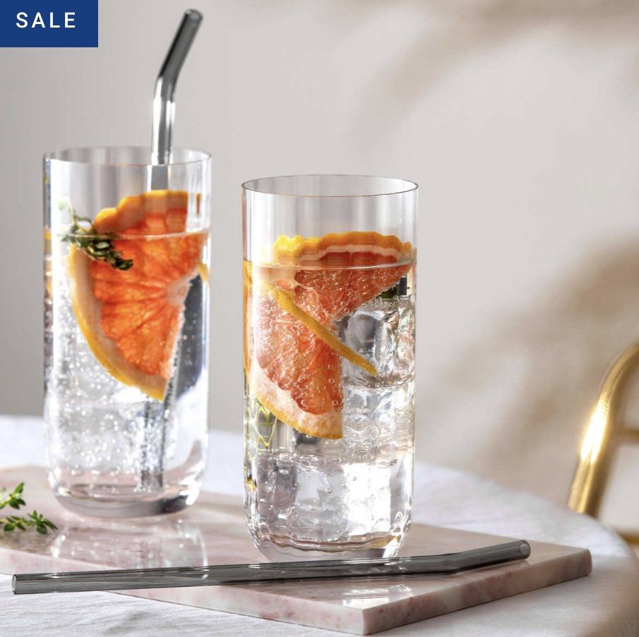 2pcs High glass — Villeroy & Boch (Category: Dinnerware & Cutlery) located in Muntinlupa City. Submitted by aoki29 (Listing ID 1375196899, Image 1). Description: Authentic 2,000 for set Store price - 1,400 each Product details: Rose Garden Highball glass Clear, 10.2 oz, crystal glass Article number: 1137258260 Brand: Villeroy & Boch Color: Clear Collection: Rose Garden Material: Crystal glass Dishwasher safe: Yes Microwave safe: no Diameter: 2.76