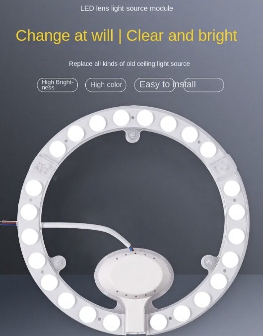36W LED Ring Panel Circle Light Cold White Energy Saving LED Light ...