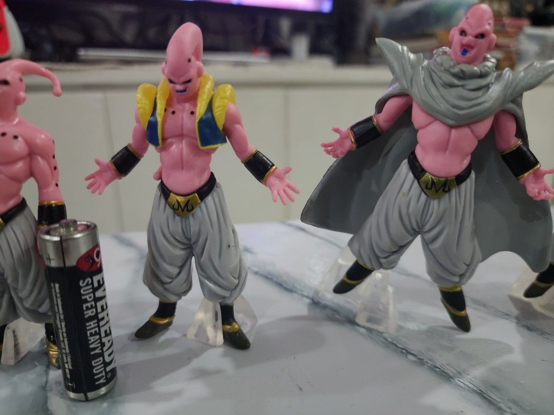 8pc Majin Buu complete transformations set- reserved declutter (Category: Figurines & Statues) located in Pasig City. Submitted by harvestmoontoys (Listing ID 1375240519, Image 3). Description: 8pc Majin Buu complete transformations set Dragonball Z DBZ figure -no markings -hard plastic figures -accurate from anime -GCash/BPI transfer -JNT/Gogo Express/Grab Expresss/Lalamove shipping by buyer -Pwede meet-up or pickup in Shaw blvd ,corner Pasig Bo