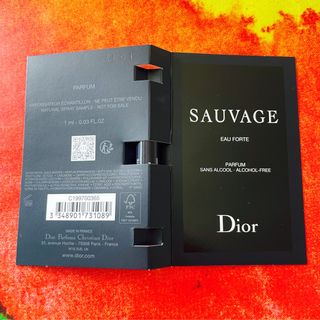 男士方便帶出街香香吸引女仔, 女士可以送比男仔 Christian Dior Sauvage, 1ml Eau forte Parfum 香水62937641251842110