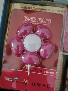 全新 花形 usb hubs