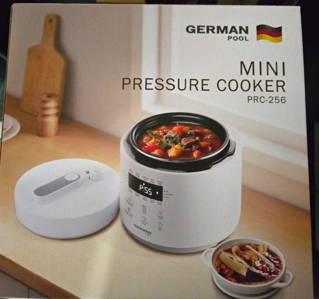 →現貨面交← German Pool HK Mini Pressure Cooker 德國寶 迷你多功能壓力飯煲 PRC-256, 家庭電器 ...