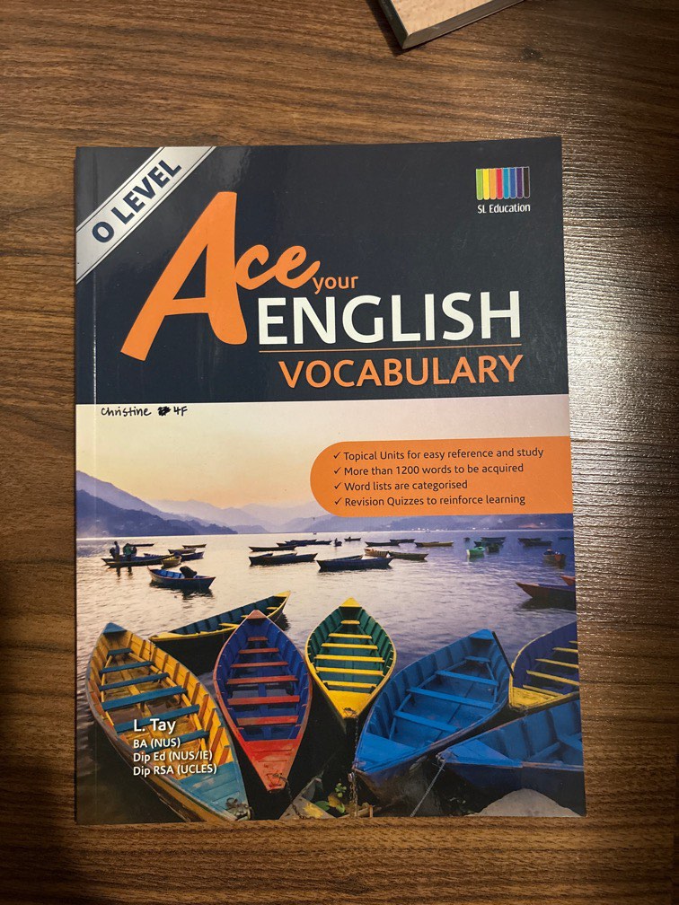 Ace your English Vocabulary O Level Assessment book, Hobbies & Toys ...