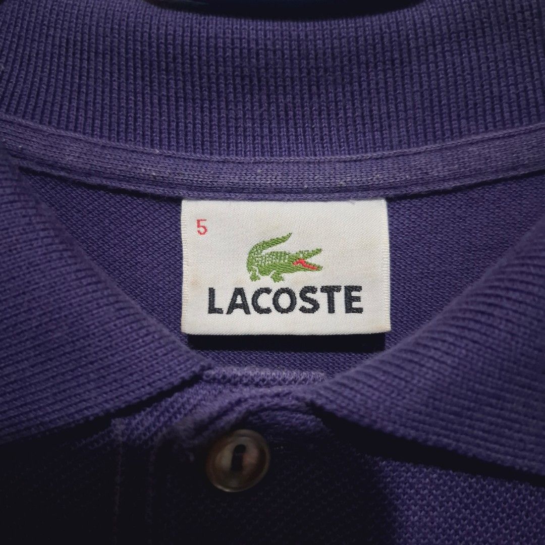 Authentic Lacoste Polo shirts (Category: Tshirts & Polo Shirts ) located in Makati City. Submitted by jca2025 (Listing ID 1375182580, Image 3). Description: 1200 each, 2k for 2 very good condition Purple Lacoste Classic Orange Lacoste Classic (lighting makes it look like it is pink.