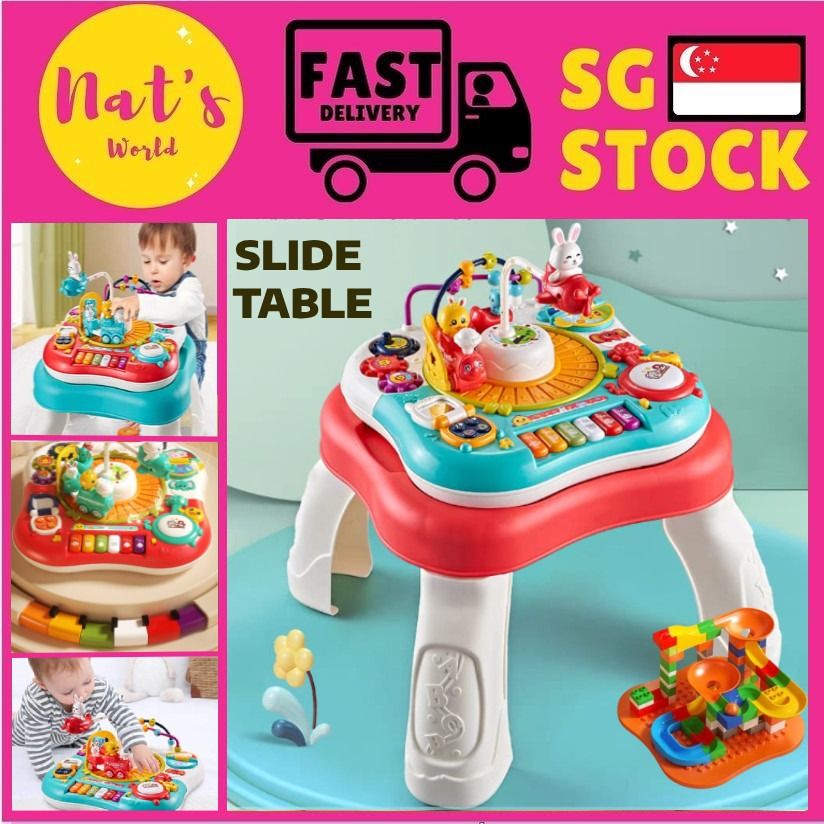 Baby Activity gym Table Activity Game walker ( Slide table), Hobbies ...