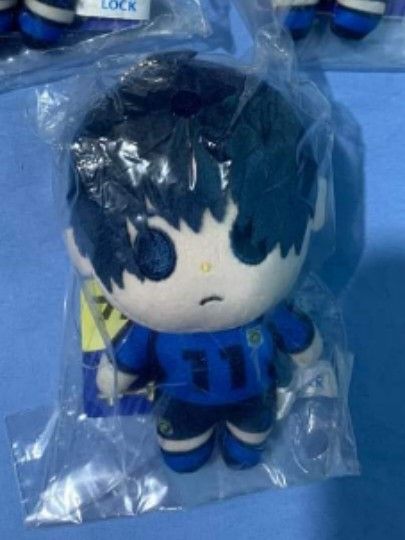 Blue Lock Plush Yoichi Isagi (Category: Plushies & Soft Toys) located in Dolores. Submitted by boxnigojo (Listing ID 1327607614, Image 1). Description: P350 each ❌Bachira ❌Chigiri ⭕Isagi MOP: GCASH MOD: FLASH.