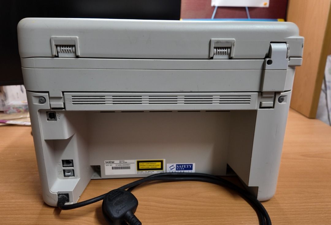 Brother MFC-1910W printer (Category: Printers, Scanners & Copiers) located in Singapore. Submitted by your_daily_supplies (Listing ID 1375259324, Image 2). Description: Selling printer that is in good working condition, only cartridge replacement required. It's an all-in-one printer with printing, scanning, copying and faxing functions. - Has wireless printing capabilities - Cable provided as well for wired printing Free delivery to anywhere Pric
