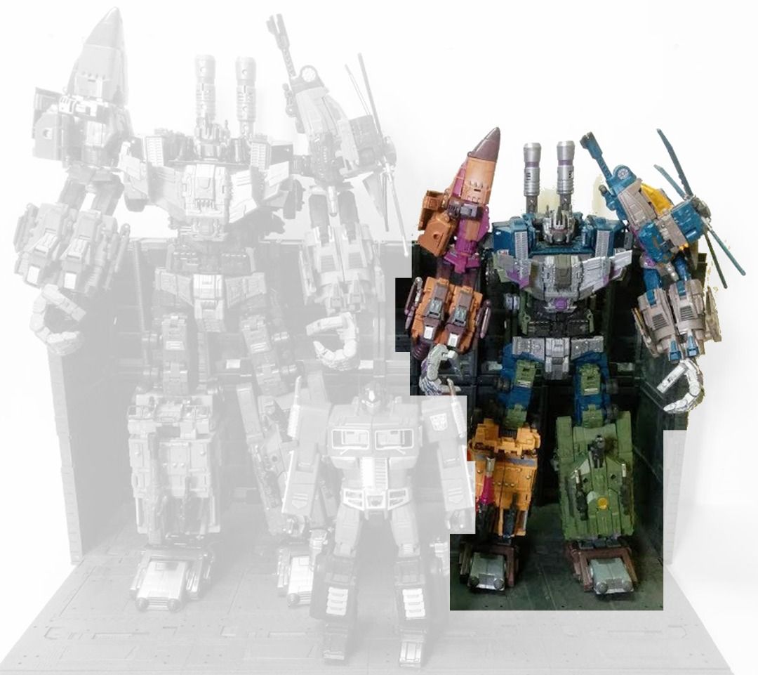 BRUTICUS - WARBOTRON - GENERATIONS TOYS - NOT JINBAO OVERSIZED BUT ORIGINAL VERSION (Category: Action & Battle Toys) located in Quezon City. Submitted by nutahal (Listing ID 1375190207, Image 2). Description: Warbotron is a third-party version of Bruticus, the classic Decepticon combiner from G1 Transformers. Made by Warbotron Toys (later connected to Generation Toy), this version is not the oversized knockoff made by Jinbao—it’s the original, mo
