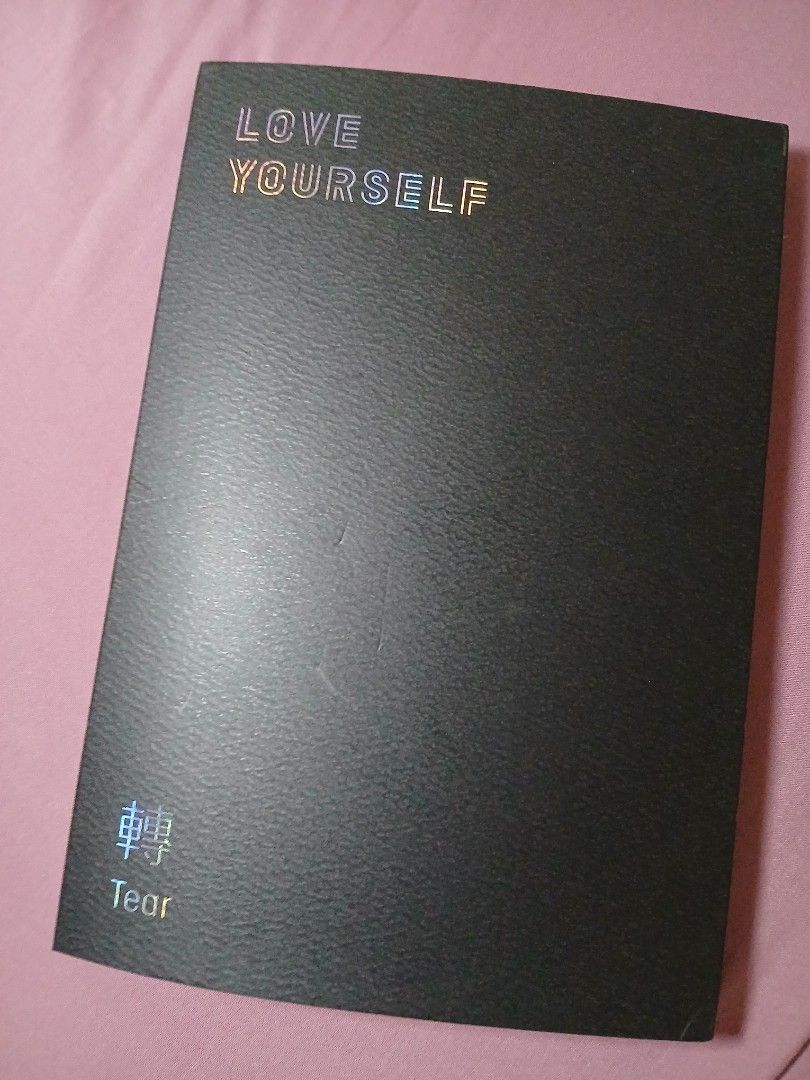 BTS LOVE YOURSELF:TEAR PHOTOBOOK (Category: K-Wave Merchandise) located in Morong. Submitted by libroseav55245 (Listing ID 1375191439, Image 2). Description: FOR SALE BTS PHOTOBOOKS💜 RFS: Decluttering and not a fan of Photobooks, CD is my priority in albums Can send photo/vid upon request PAYO|GCASH J&T ✨BTS LOVE YOURSELF:TEAR VERSION U - Photobook - Mini Acrylic standee - Notes.