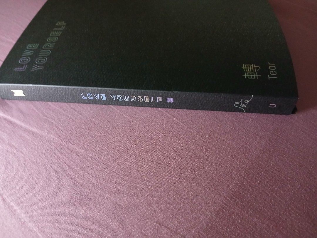 BTS LOVE YOURSELF:TEAR PHOTOBOOK (Category: K-Wave Merchandise) located in Morong. Submitted by libroseav55245 (Listing ID 1375191439, Image 3). Description: FOR SALE BTS PHOTOBOOKS💜 RFS: Decluttering and not a fan of Photobooks, CD is my priority in albums Can send photo/vid upon request PAYO|GCASH J&T ✨BTS LOVE YOURSELF:TEAR VERSION U - Photobook - Mini Acrylic standee - Notes.