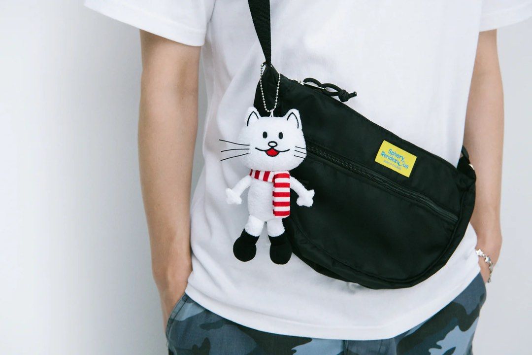 新品【BUMP OF CHICKEN】 NICOLE Mascot Key Ring/WHITE。NICOLE