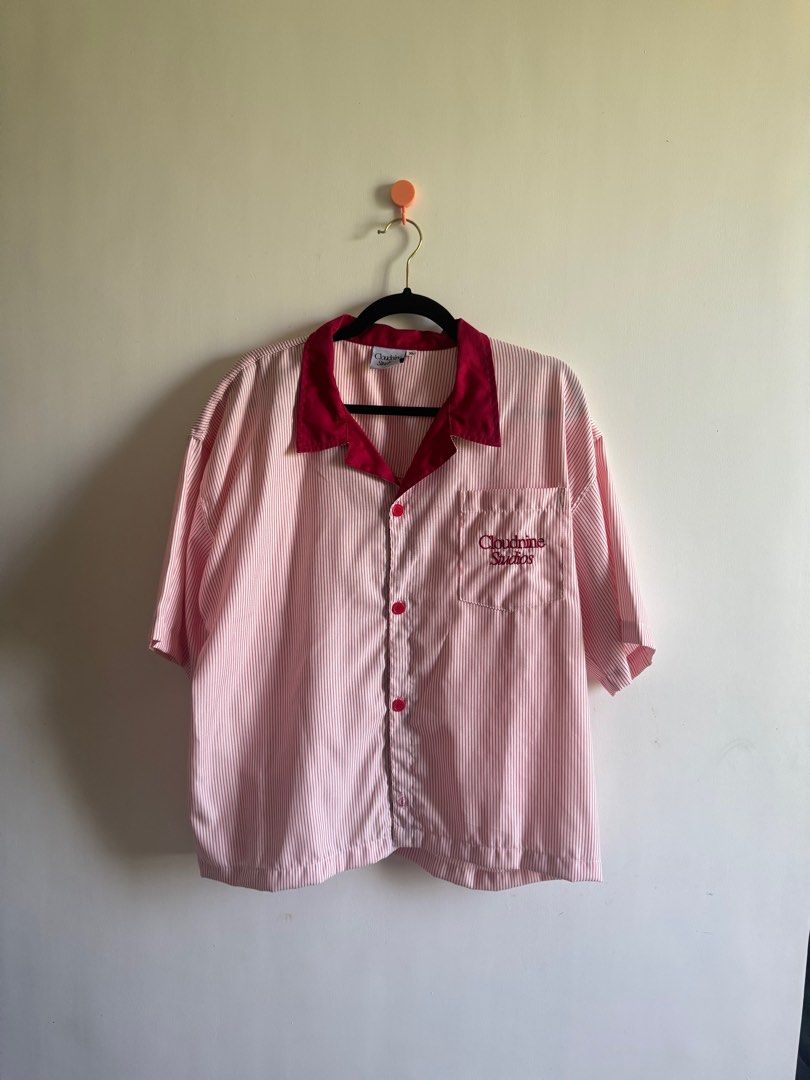 Cloudnine Studios Stripe Flair Polo (XL) (Category: Shirts) located in Tarlac. Submitted by ignaciocha729 (Listing ID 1375100362, Image 2). Description: Cloudnine Studios Stripe polo Worn to fit only (can pass as brand new) Size measurements are included in the picture. Retails at 1,065php online .