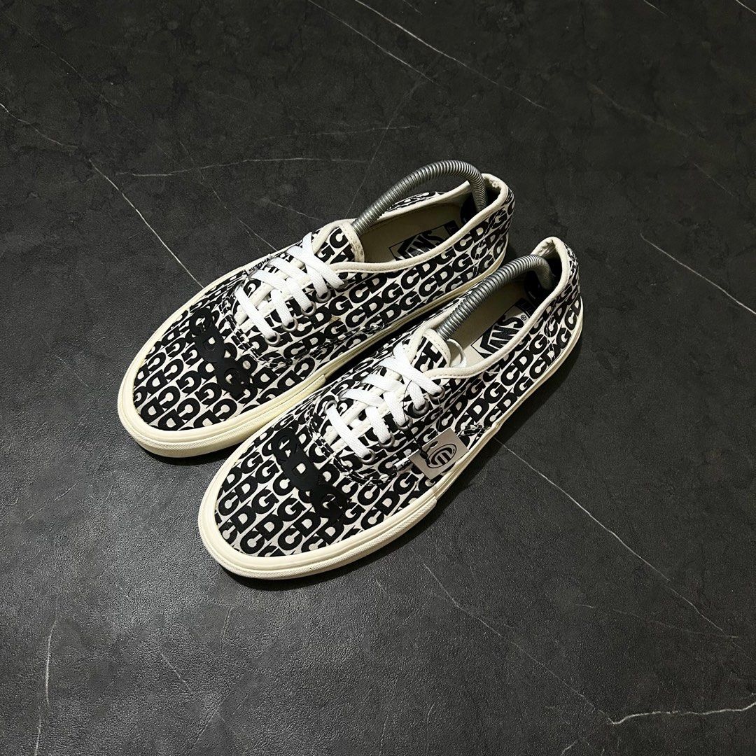 Comme des Garçons x Vans OG Authentic LX 'CDG Print - Blanc