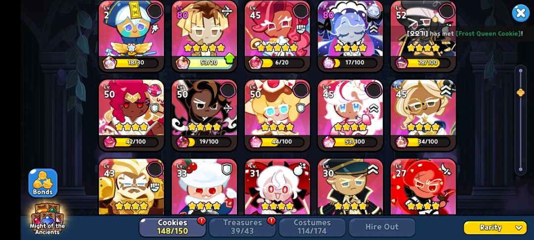 Crk Account! (Mid end game) (Category: Game Gift Cards & Accounts) located in Manila. Submitted by auftaktaze (Listing ID 1375124338, Image 3). Description: mid end game account and always updated towards the current crk meta! has: every beast until eternal sugar doesn't have: fire spirit and awakened hollyberry method? Gcash! and account is that will be using is Google Play account..