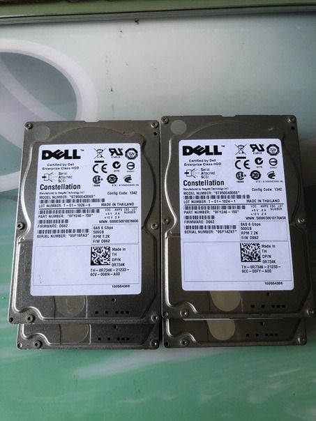 Dell 2.5" SAS 500GB Hard Disk (Category: Office & Business Technology) located in Singapore. Submitted by slchia3112 (Listing ID 1375083499, Image 1). Description: Dell 2.5" SAS 500GB Hard Disk I have 8 pc of this hard disk.