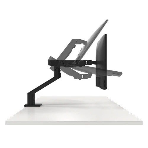 Dell Pro Single Monitor Arm MSA20 (Category: Other Accessories) located in Singapore. Submitted by techhauze (Listing ID 1375155730, Image 3). Description: Package Content: VESA adapter plates Colour: Black Placing / Mounting: Desk-mountable Recommended Display Size: 19”-40” VESA Mounting Interface: 100 x 100 mm Cable Management: Integrated cable management Adjustments: Height, tilt, swivel, rotation, depth Max Load Weight: 10 kg Min Load Weight: