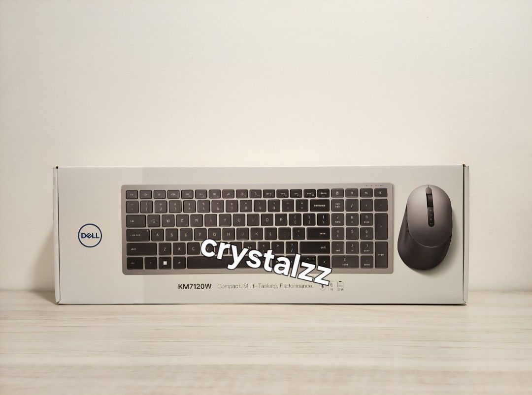 DELL Wireless Keyboard & Mouse Combo - KM7120W (Category: Computer Keyboard) located in Singapore. Submitted by crystalzz (Listing ID 1375147221, Image 1). Description: • Model : KM7120W • Brand New and Sealed • Self collect at Punggol Drive.