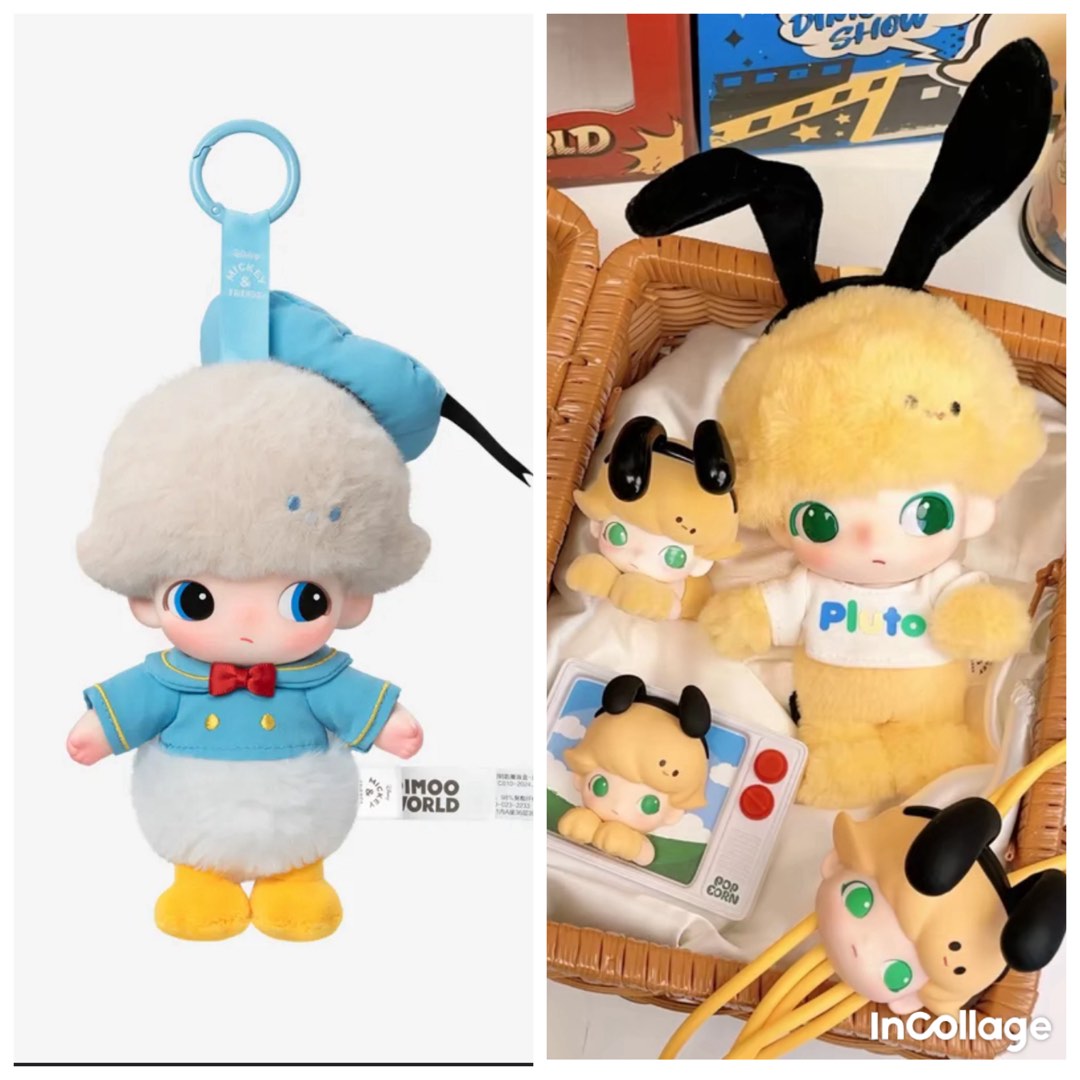 Dimoo world Disney plush doll, Hobbies & Toys, Toys & Games on Carousell