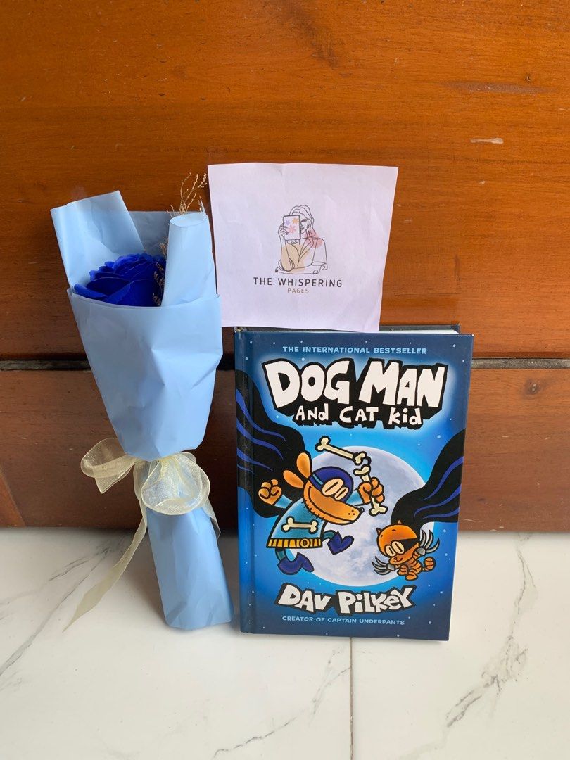 Dog Man and Cat Kid by Dav Pilkey (Category: Children's Books) located in Talisay. Submitted by thewhisperingpages (Listing ID 1375155134, Image 1). Description: 📚 REPRICED BOOKS — AVAILABLE ON-HAND! 📖 Details • Size - HARD COVER • Condition - LIKE NEW • Availability - 1 COPY 🛍 How to Order: — Comment “Mine” on the photo — Or send us a direct message 💌 💳 Payment Options: GCash | GoTyme (50% down payment required for reservations) ☑️ Payment 