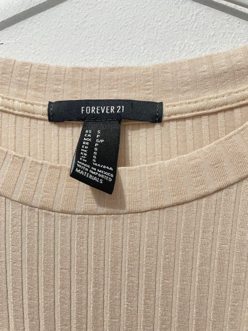 F21 Beige Mini Dress (Category: Dresses) located in Quezon City. Submitted by jlesliermn (Listing ID 1375132667, Image 2). Description: - used twice only.