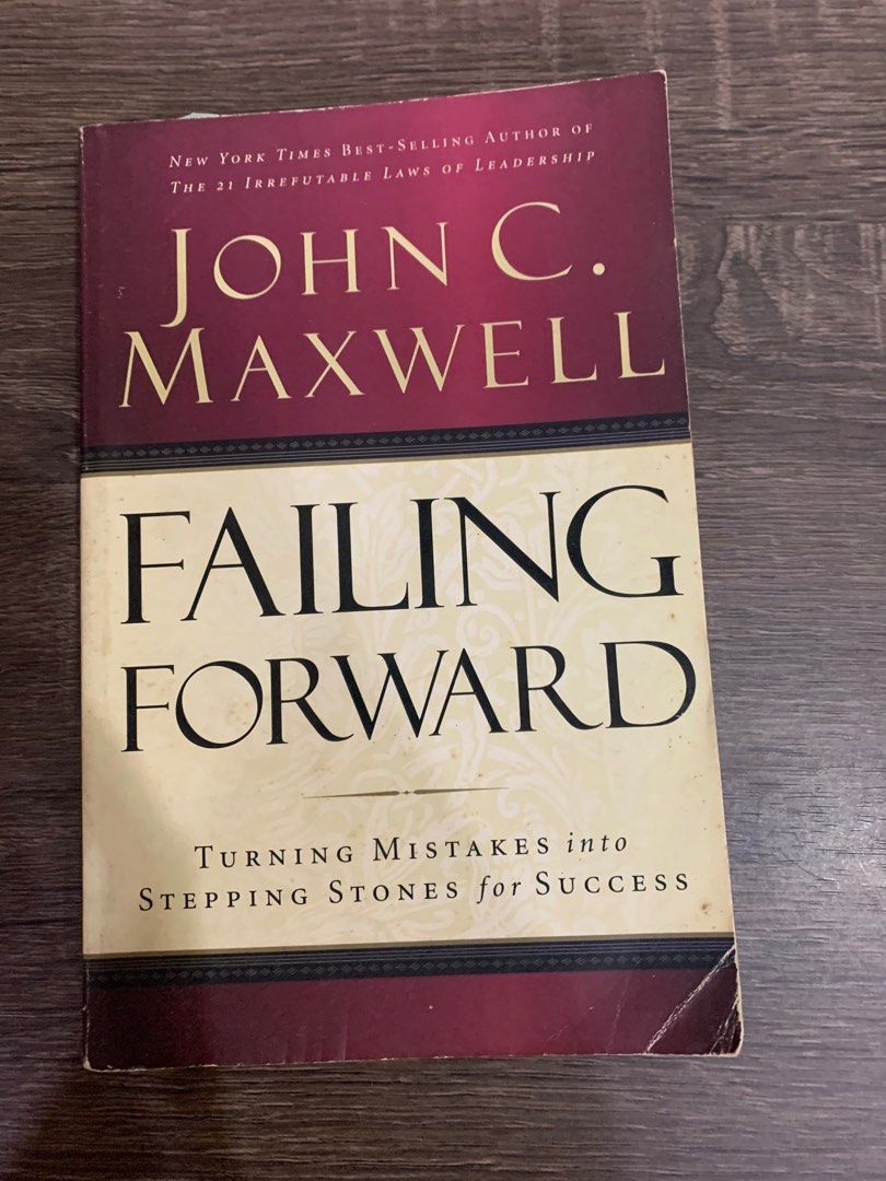 Failing forward - John maxwell (Category: Religion Books) located in Davao. Submitted by libraryofaliterarystudent (Listing ID 1375272608, Image 1). Description: P70 excluding sf.