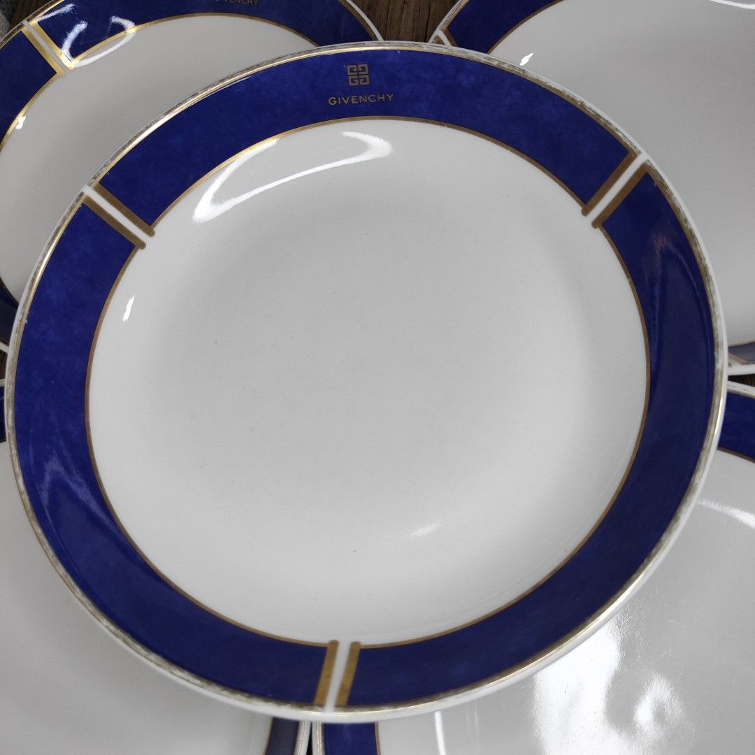 Givenchy Dinner plates - Yamaka International Japan (Category: Dinnerware & Cutlery) located in Antipolo. Submitted by beau_papillon_collection (Listing ID 1375217989, Image 2). Description: Givenchy Dinner plates - Yamaka International Japan In very good condition faded lining only 8.6inches.
