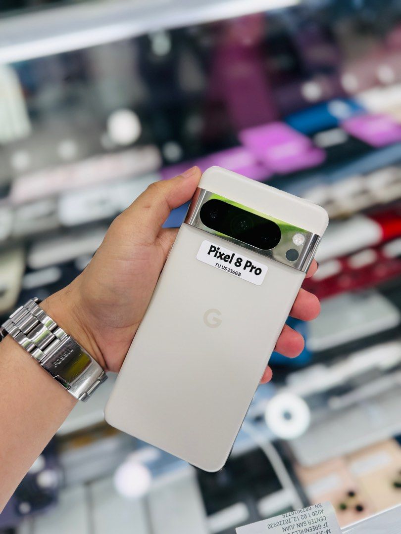 Google Pixel 8 Pro 256GB Openline US Variant (Category: Google Pixel) located in San Juan City. Submitted by Khalidmgdla08 (Listing ID 1375109280, Image 2). Description: FOR SALE | TRADE/SWAP Price: 27,000 On hand: Google Pixel 8 Pro✔️ 256GB ✔️ OPENLINE ✔️ US Variant✔️ 100% Original ✔️ 99% Makinis ✔️ 99% Smooth ✔️ NOT REFURB ✔️ NO HIDDEN ISSUES ✔️ NEVER BEEN REPAIRED ✔️ TEST TO SAWA✔️ FREE 3-UTOOLS ✔️ ANY MODEL OF IPHONE AND SAMSUNG ARE AVAILABLE