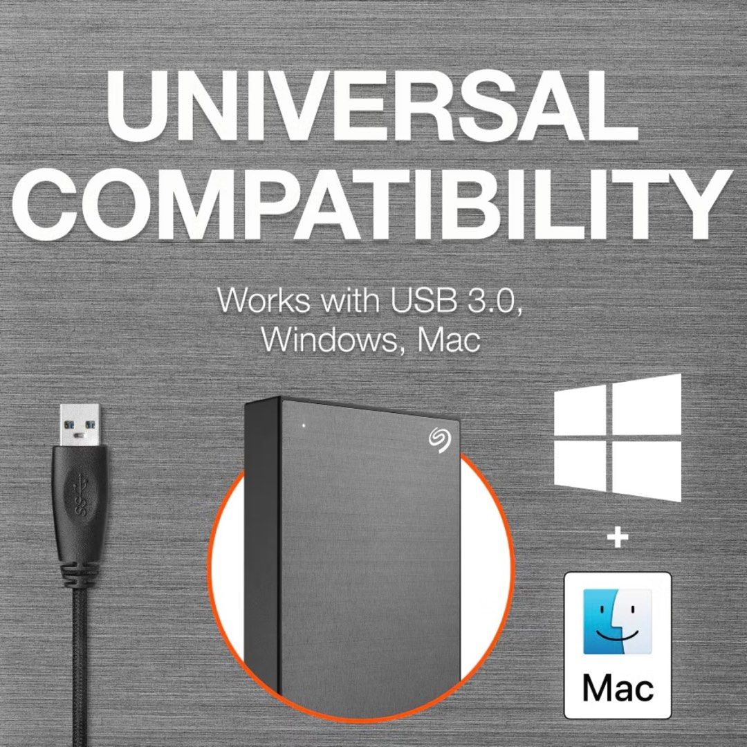 SEAGATE One Touch 2TB 4TB External Hard Drive 2.5 inches USB3.0 3-Year Warranty62863084934402112