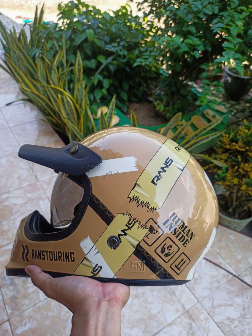 Helm JP Retro Signature SG-Human Inside/Rans Special Edition-Helm Full ...