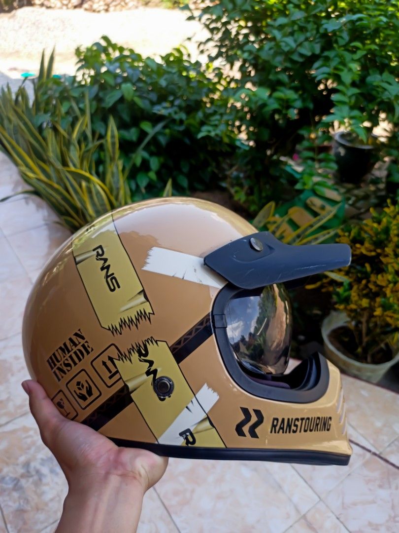 Helm JP Retro Signature SG-Human Inside/Rans Special Edition-Helm Full ...