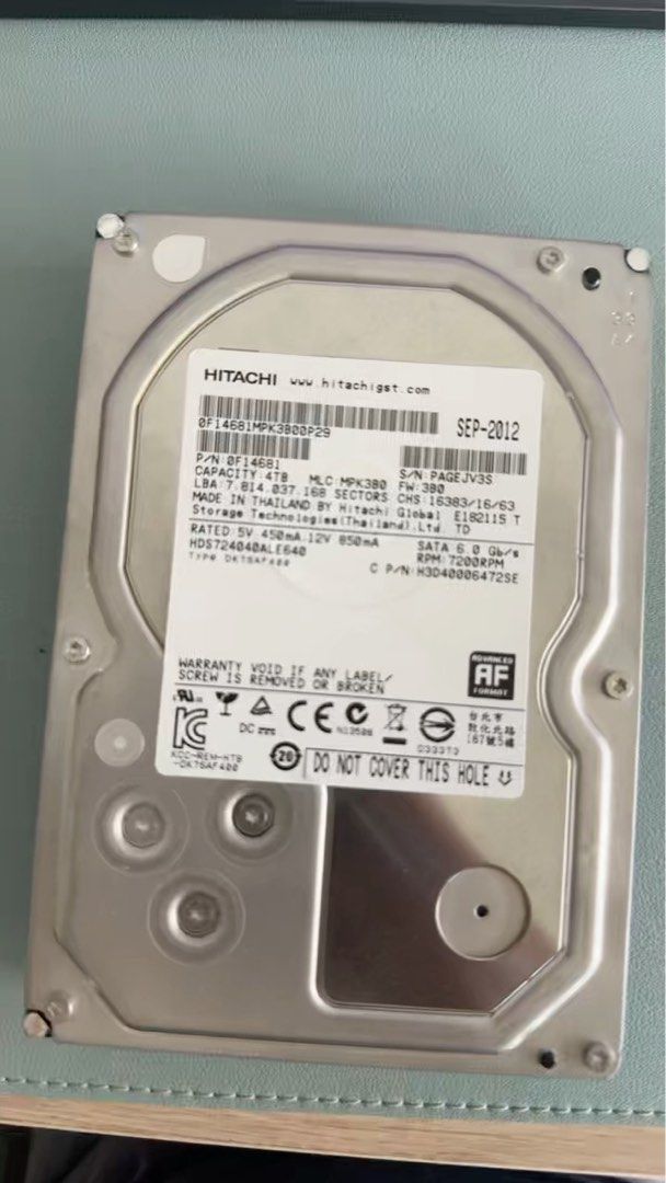 Hitachi hgst  4TB 7200RPM SATA 6.0Gb/s Hard Drive628630849438741118