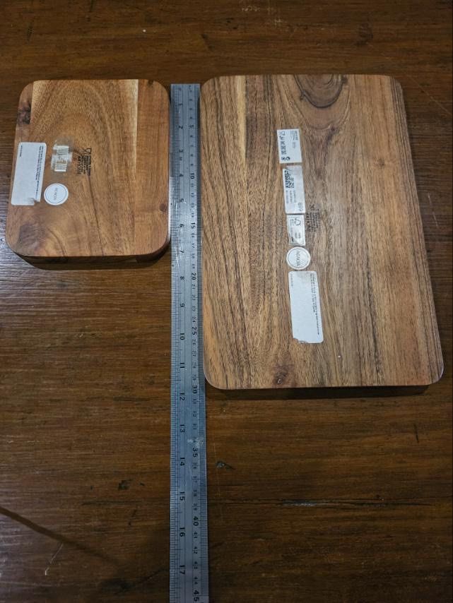 H&M Acacia Wood Tray Set (Category: Cookware & Accessories) located in Quezon City. Submitted by indy37 (Listing ID 1375120397, Image 2). Description: H&M Acacia wood tray set (2-pc) .
