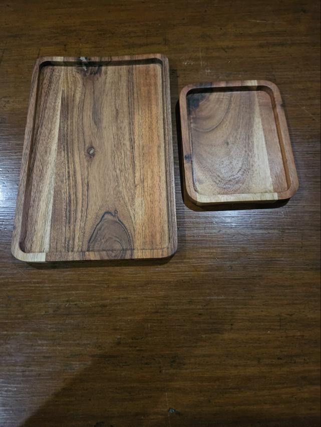 H&M Acacia Wood Tray Set (Category: Cookware & Accessories) located in Quezon City. Submitted by indy37 (Listing ID 1375120397, Image 1). Description: H&M Acacia wood tray set (2-pc) .