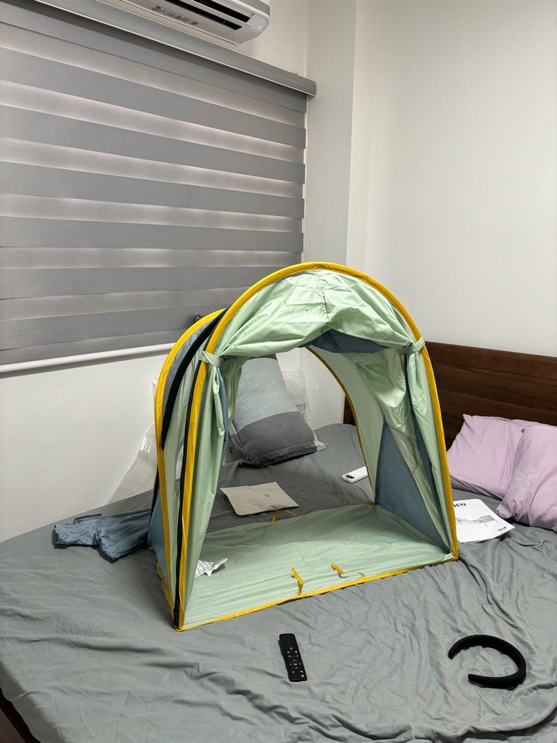 IKEA ELDFLUGA CHILDREN's TENT (Category: Children's Beds) located in Quezon City. Submitted by kdp_2021 (Listing ID 1375239864, Image 3). Description: Like new Children's tent Bought from Ikea MOA last year Lightly used Outgrown by toddler .