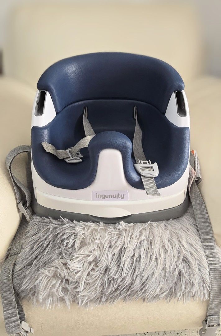 Ingenuity Baby Booster Seat (Category: Kids' Tables & Chairs) located in Singapore. Submitted by sensei28 (Listing ID 1375197474, Image 1). Description: Relatively used for a couple of months. No stains. Self collect :).