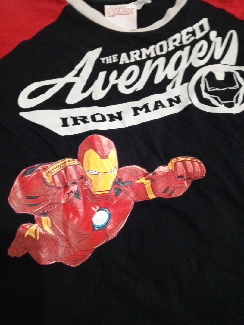 Ironman black red shirt (Category: Babies & Kids Fashion) located in Lipa City. Submitted by muretz (Listing ID 1375114795, Image 2). Description: goods for 3-5 yrs old browse through my page. Spend accumulated P1000, get P200 off!!! Spend accumulated P500, get P100 off!!!.