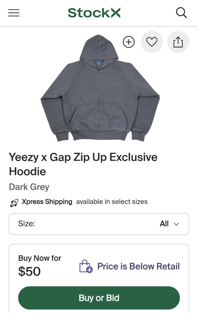 adidas gazelle silver green womens Gap X Yeezy Gap Logo Hoodie  EXCLUSIVE DNA