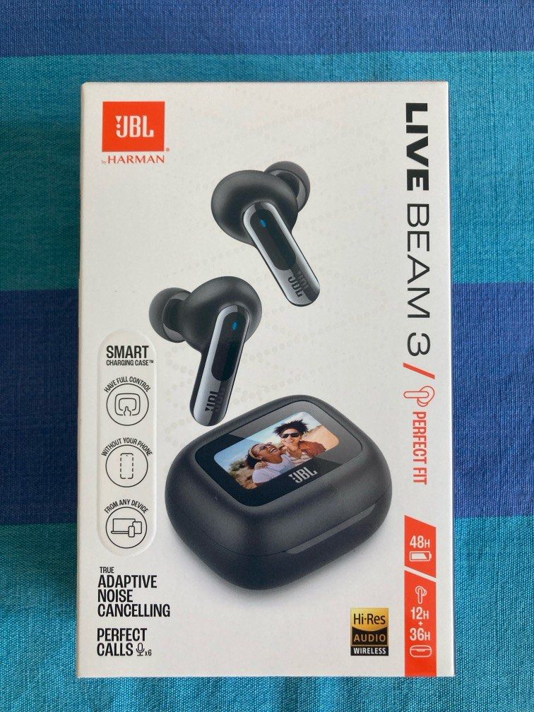 JBL Live Beam 3 (Category: Earphones) located in Singapore. Submitted by playstationking (Listing ID 1375122591, Image 1). Description: Brand new and sealed. Self collect at woodlands area else mailing available..