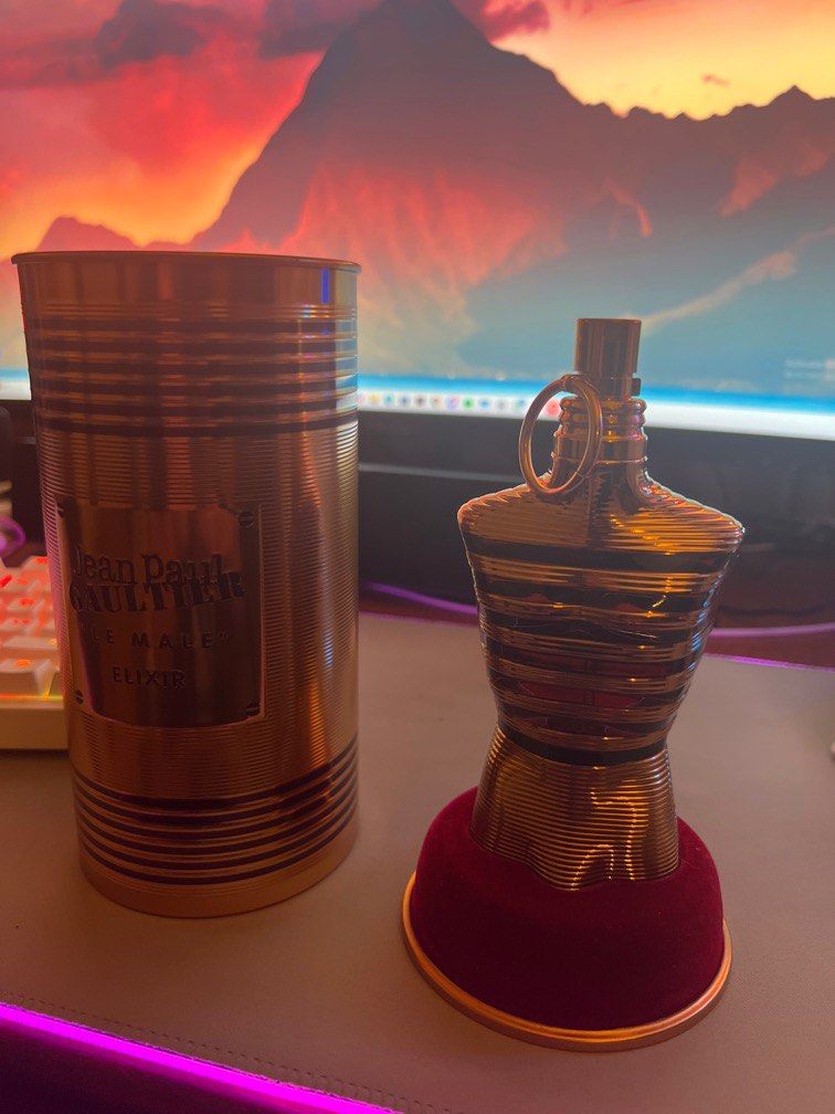 jean paul gaultier jpg elixir (Category: Fragrance & Deodorants) located in Singapore. Submitted by gadgetzz__ (Listing ID 1375235273, Image 1). Description: dad hates it when i wear this so i’m selling, only used twice🙏.