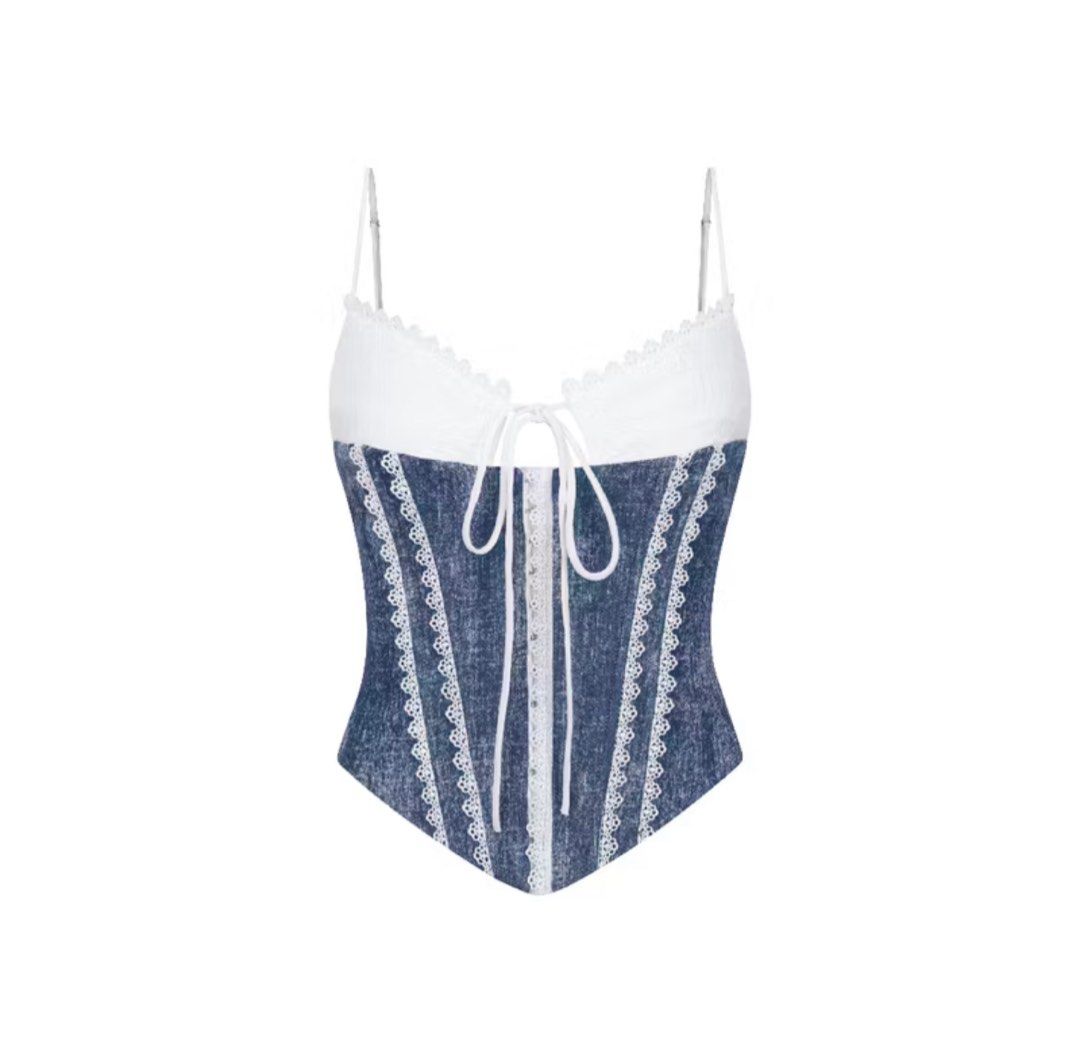 Jenny Corset Top AIAI OFFICIAL (Category: Others Tops) located in Mandaluyong City. Submitted by 111thaniaaa (Listing ID 1375136006, Image 2). Description: Never used, bought this from a local Vietnamese clothing brand No lowballing Comes with tag, and packaging MOD: J&T .