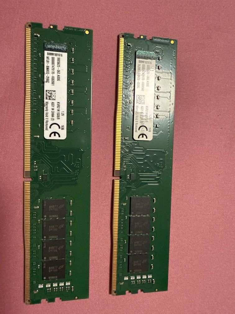 Kingston Desktop Ram 8GB/2133 DDR4 1.2v ( Used ) (Category: Desktops) located in Singapore. Submitted by buiyoutiao13150 (Listing ID 1375258285, Image 1). Description: Warranty By Convergent System Lifetime Warranty by Kingston Each Ram 8GB i selling For $14 Each .