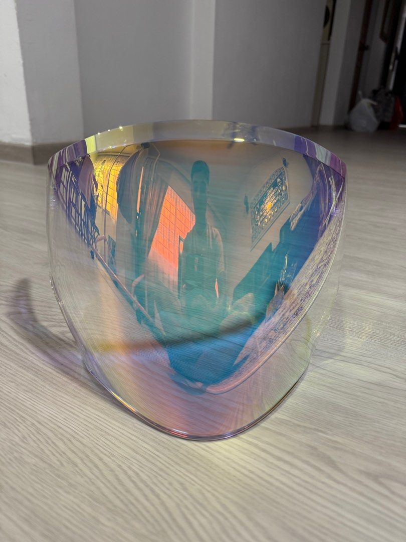 kyt / suomy visor (Category: Motorcycle Apparel) located in Singapore. Submitted by catchatcatch (Listing ID 1375165192, Image 1). Description: akila crystal red visor for kyt nfj / kyt ttr jet / suomy speedjet .