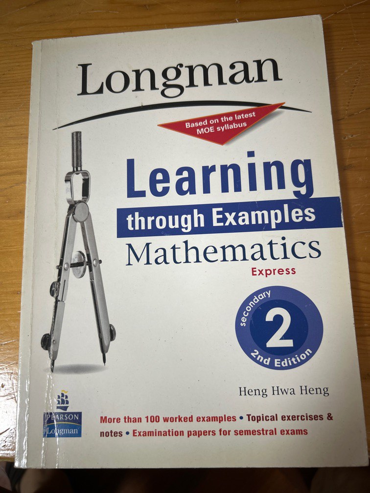 Learning through Examples Mathematics Sec 2, 興趣及遊戲, 書本 & 文具, 補充練習 ...