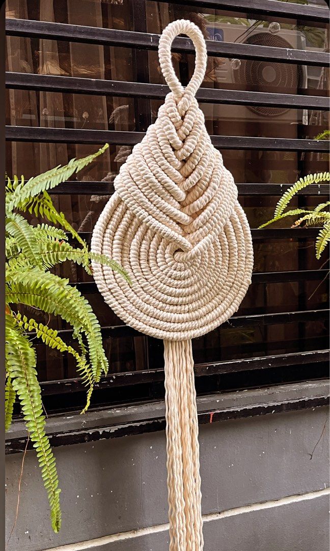 macrame knot wall decor (Category: Wall Decor) located in Binan City. Submitted by relizas_modern_macrame (Listing ID 1375111883, Image 3). Description: .