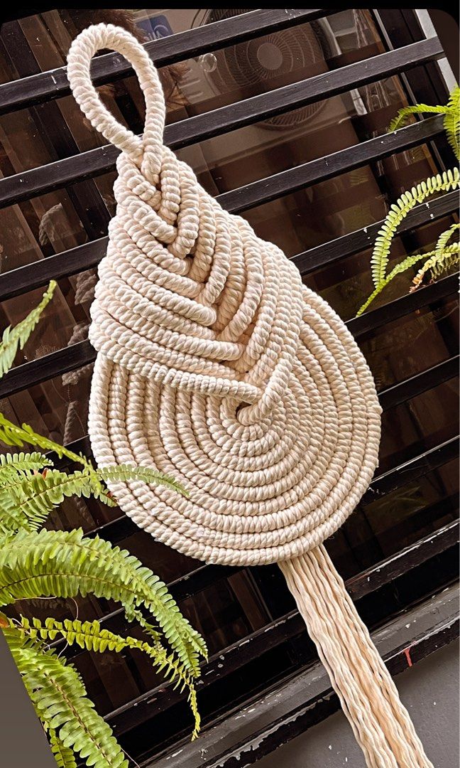 macrame knot wall decor (Category: Wall Decor) located in Binan City. Submitted by relizas_modern_macrame (Listing ID 1375111883, Image 1). Description: .
