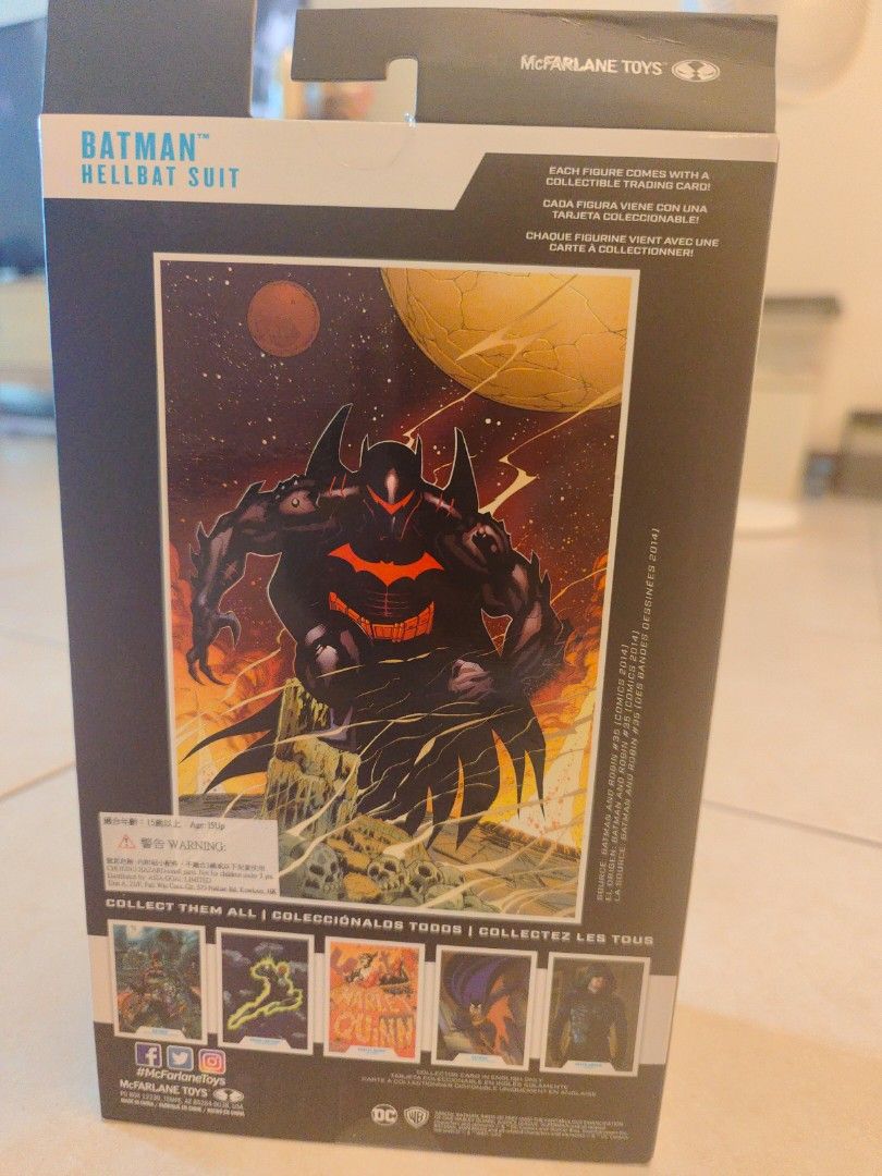 McFarlane Hellbat (Category: Toys & Games) located in Kuala Lumpur. Submitted by jcr137 (Listing ID 1375172045, Image 2). Description: Brand New Includes postage to West Malaysia.