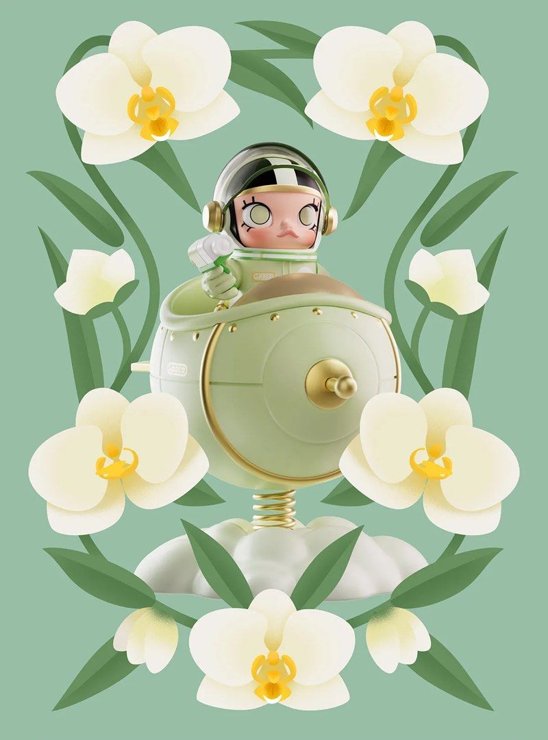 MEGA SPACE MOLLY 100% Blooming Orchid【蘭】